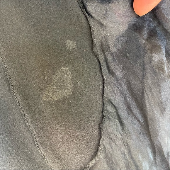 Nina Ricci for Barney's Black Silk Ruffle Dress - M - Picture 5 of 10